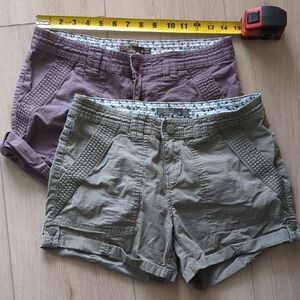 Prana Mari Shorts Green Pair Only